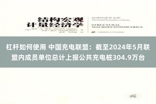 杠杆如何使用 中国充电联盟：截至2024年5月联盟内成员单位总计上报公共充电桩304.9万台