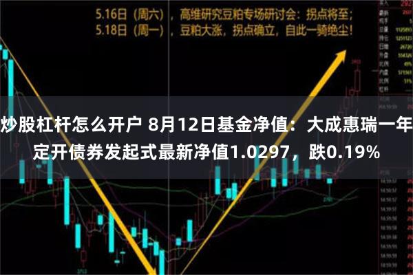 炒股杠杆怎么开户 8月12日基金净值：大成惠瑞一年定开债券发起式最新净值1.0297，跌0.19%